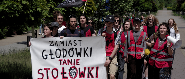 Kampania stołówkowa na Uniwersytecie Jagiellońskim: o braku publicznych stołówek i walce o tanie posiłki 