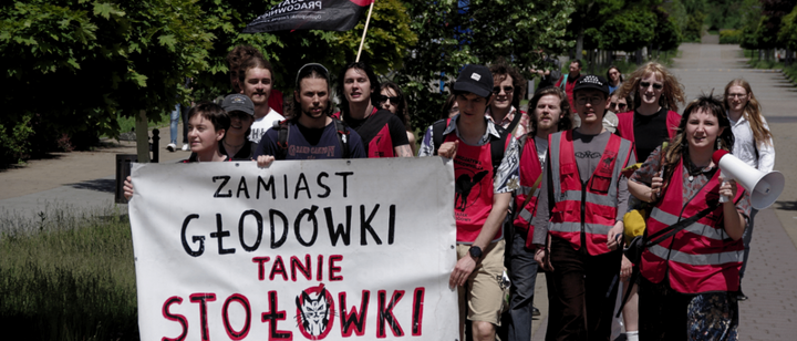 Kampania stołówkowa na Uniwersytecie Jagiellońskim: o braku publicznych stołówek i walce o tanie posiłki 